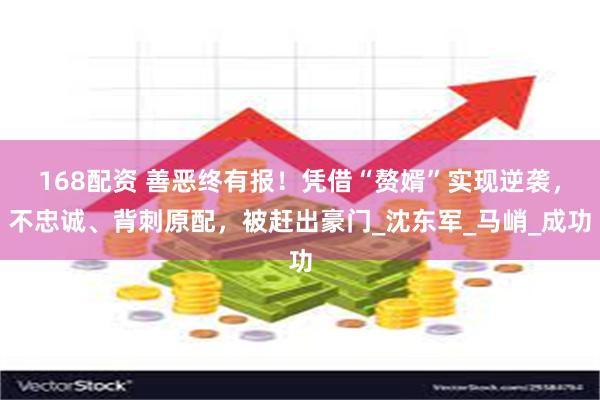 168配资 善恶终有报！凭借“赘婿”实现逆袭，不忠诚、背刺原配，被赶出豪门_沈东军_马峭_成功