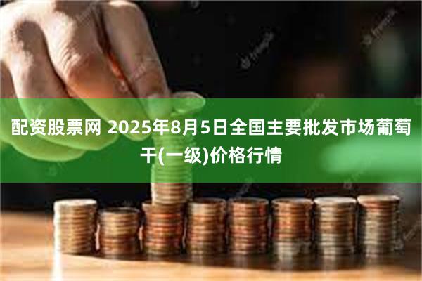 配资股票网 2025年8月5日全国主要批发市场葡萄干(一级)价格行情