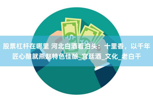 股票杠杆在哪里 河北白酒看泊头：十里香，以千年匠心酿就燕赵特色佳酿_宫廷酒_文化_老白干